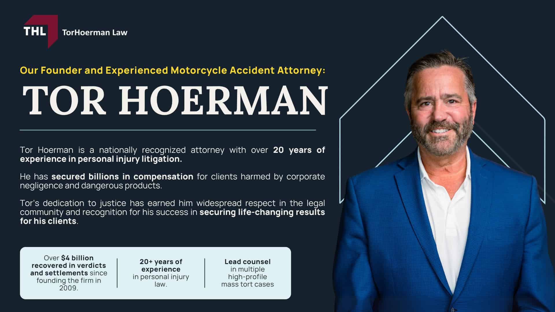 Meet the Chicago Motorcycle Accident Attorneys at TorHoerman Law (THL); Our Founder and Experienced Motorcycle Accident Attorney_ Tor Hoerman