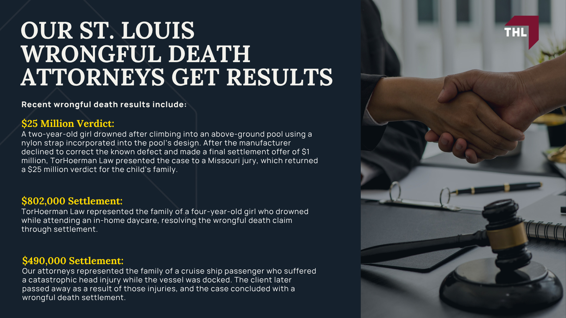 Wrongful Death Claims Compensate Surviving Families; Wrongful Death Claims vs. Survival Actions; Why Choose TorHoerman Law for a Wrongful Death Case; Our St. Louis Wrongful Death Attorneys Get Results