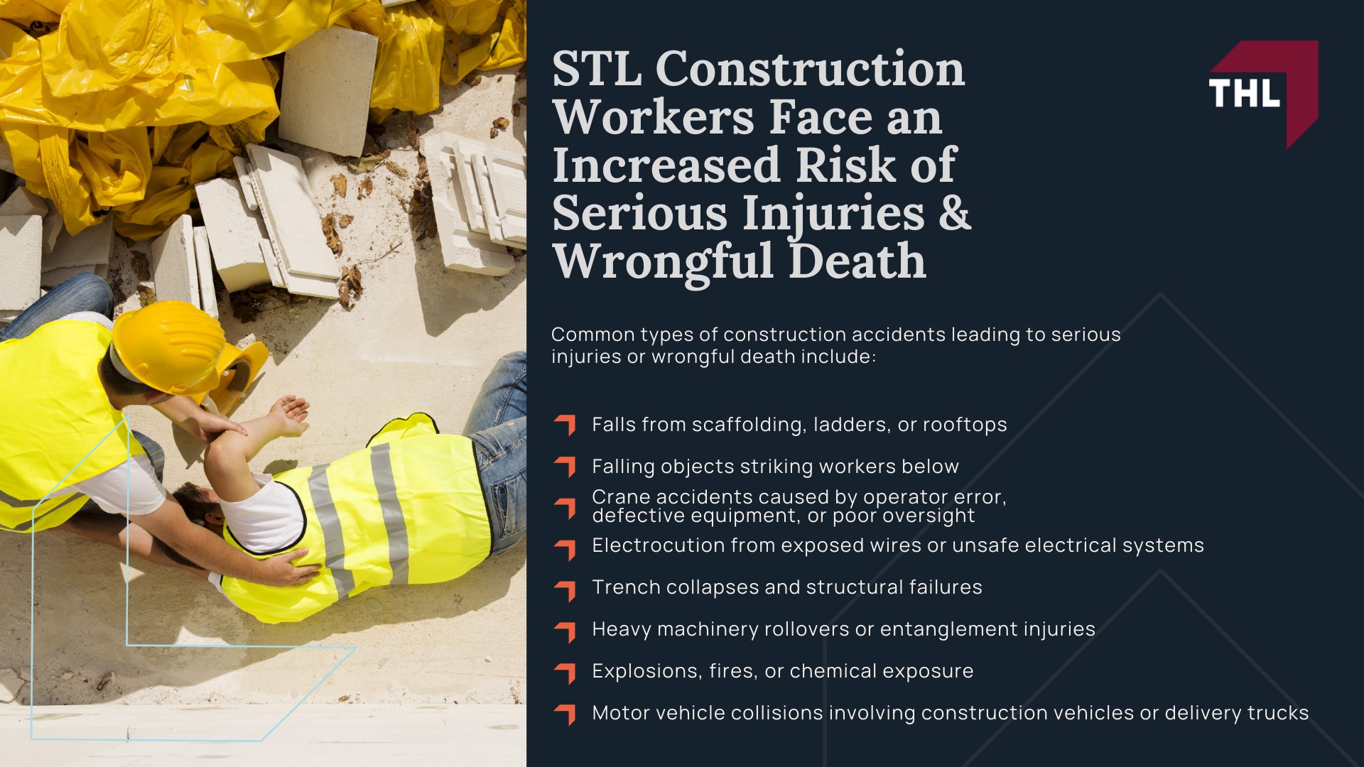 STL Construction Workers Face an Increased Risk of Serious Injuries and Wrongful Death