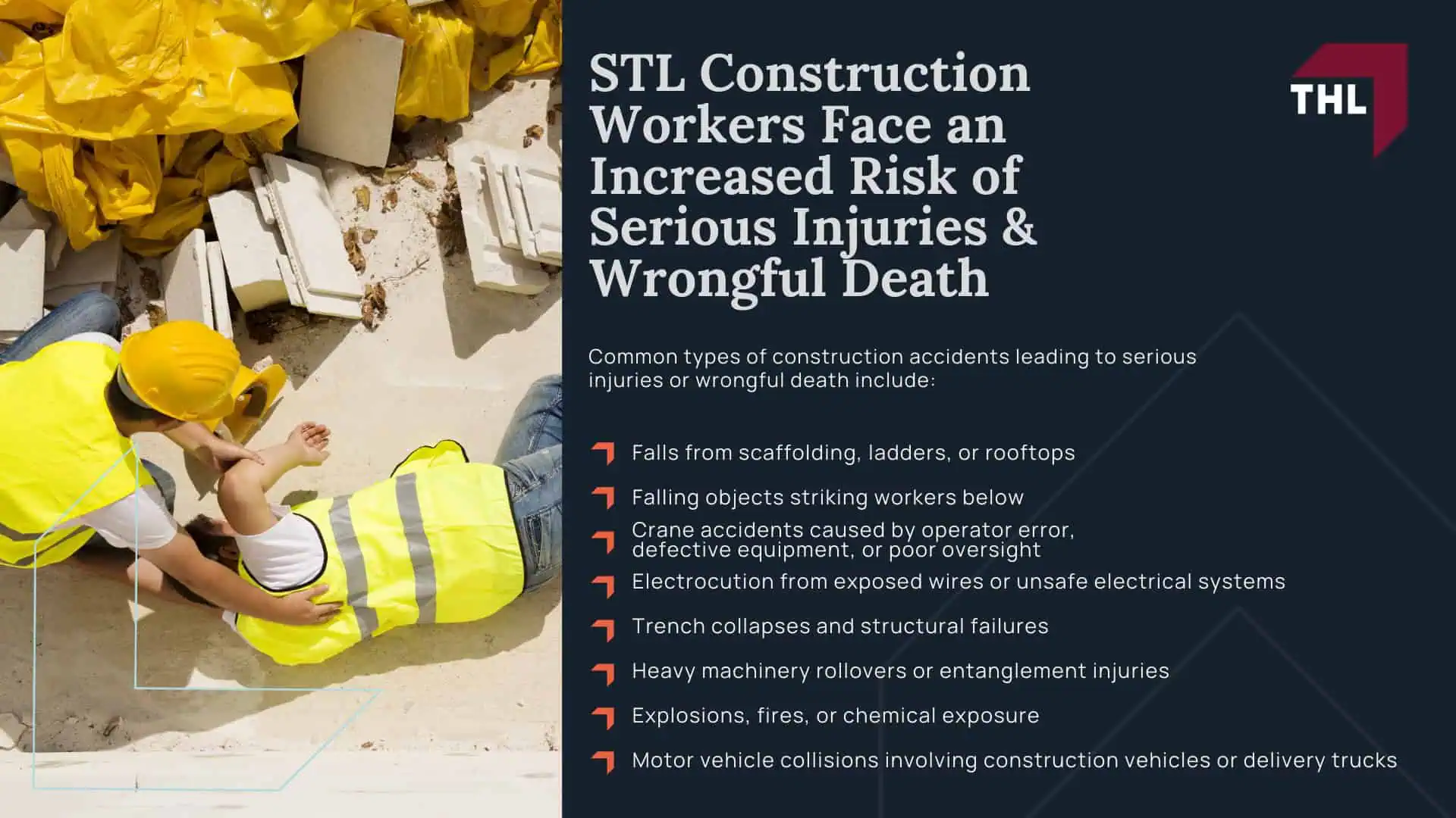 STL Construction Workers Face an Increased Risk of Serious Injuries and Wrongful Death