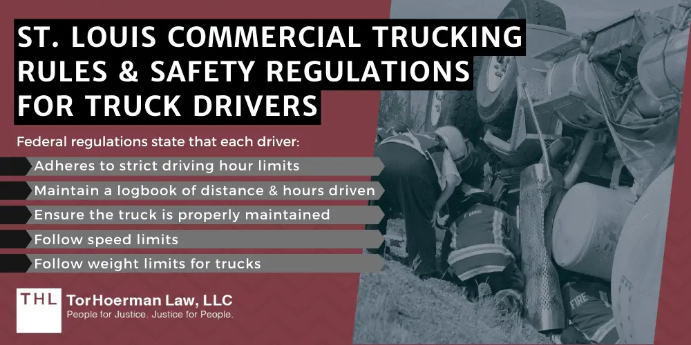 St. Louis Commercial Trucking Rules & Safety Regulations for Truck Drivers