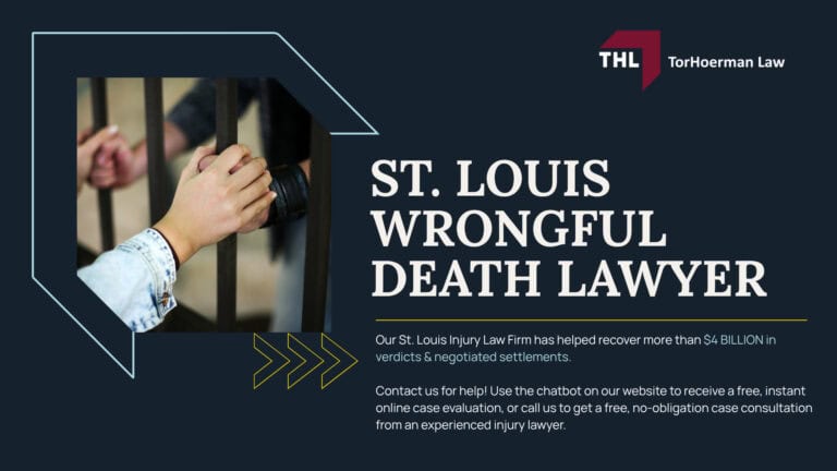 St. Louis Wrongful Death Lawyer; Defining Wrongful Death; Who Can File a Wrongful Death Lawsuit in Missouri; Do I Qualify for a St. Louis Wrongful Death Lawsuit; Wrongful Death Statute of Limitations in Missouri; How Can I Prove Fault; Wrongful Death Lawsuit Damages; Defining Wrongful Death; Who Can File a Wrongful Death Lawsuit in Missouri; Do I Qualify for a St. Louis Wrongful Death Lawsuit; Wrongful Death Statute of Limitations in Missouri; How Can I Prove Fault; Wrongful Death Lawsuit Damages; TorHoerman Law_ St. Louis Wrongful Death Law Firm; Our Wrongful Death Lawyers Proudly Serve the Following Areas in St Louis; Wrongful Death Claims Compensate Surviving Families; Wrongful Death Claims vs. Survival Actions; Why Choose TorHoerman Law for a Wrongful Death Case; Our St. Louis Wrongful Death Attorneys Get Results; Investigating a Wrongful Death Claim_ Steps and Timeline; Common Fatal Accidents That Lead to Wrongful Death Claims in St. Louis; Who Can File a Wrongful Death Lawsuit in Missouri; How Long Do You Have to File a Wrongful Death Lawsuit in Missouri; Missouri Wrongful Death Laws That May Affect Your Case; Contact a St. Louis Wrongful Death Lawyer Today
