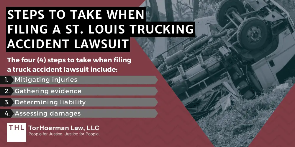 4 Steps to Take When Filing a St. Louis Trucking Accident Lawsuit