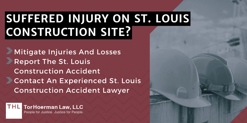 st. louis contruction accident lawyer; st. louis construction accident injury; st. louis construction accident attorney; st. louis construction accident lawsuit faqs; st. louis construction site accident lawyer; St Louis Construction Accidents; How Common Are St Louis Construction Site Accidents; Common Construction Accident Injuries; Construction Site Fatalities; Examples Of St. Louis Construction Accidents; How Do I File A Complaint Against A St Louis Construction Company; How to File a St. Louis Workplace Safety and Health Complaint; Suffered Injury On St. Louis Construction Site