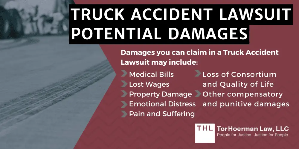 edwardsville truck accident potential damages