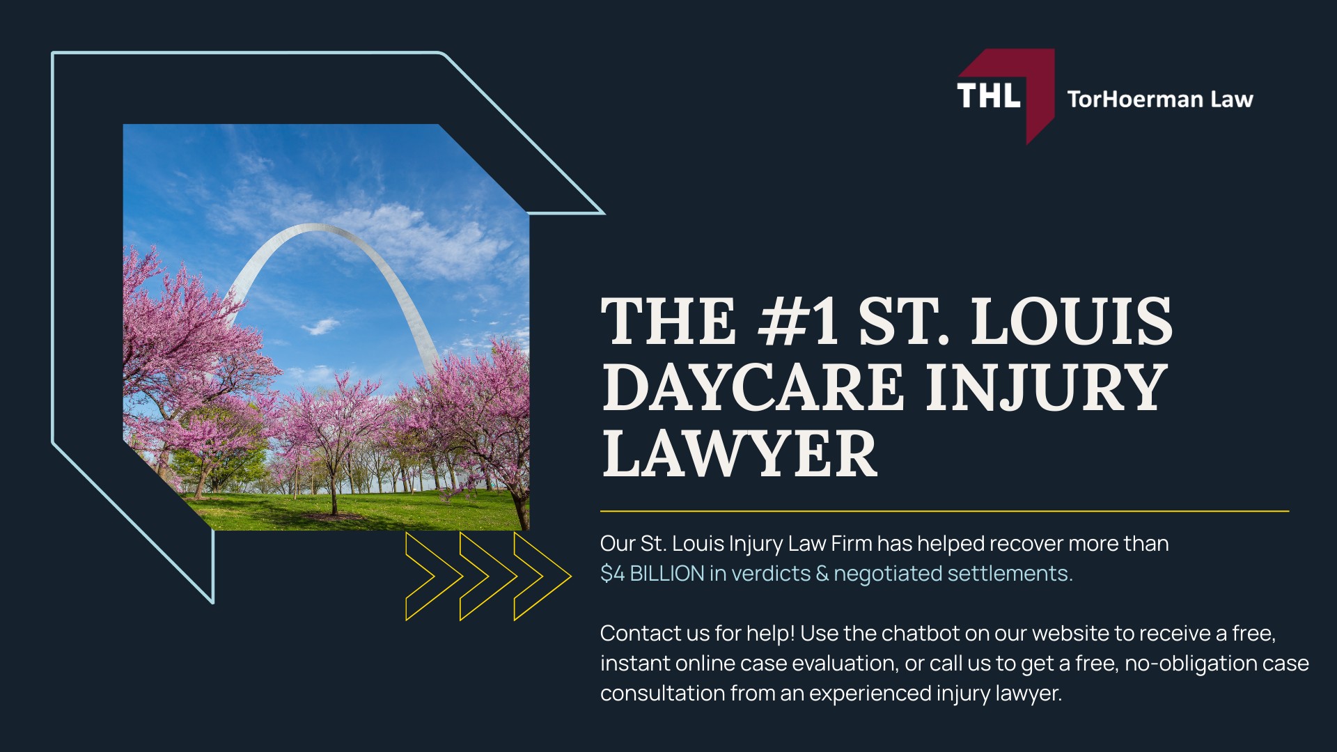 Meet Our St Louis Daycare Injury Attorneys; Our Founder_ Tor Hoerman; The Legal Process for Daycare Injury Claims in St. Louis; What to Do If Your Child's Injuries Were Caused by a Negligent Daycare Center; Common Daycare Injuries and Their Causes; How Can a St Louis Daycare Injury Lawyer Help You; Do You Qualify for a Daycare Injury Lawsuit; Gathering Evidence of Daycare Abuse or Injuries; Damages in Daycare Injury Claims; TorHoerman Law_ Experienced St Louis Daycare Injury Lawyers; The #1 St. Louis Daycare Injury Lawyer - FEATURED IMAGE - TorHoerman Law
