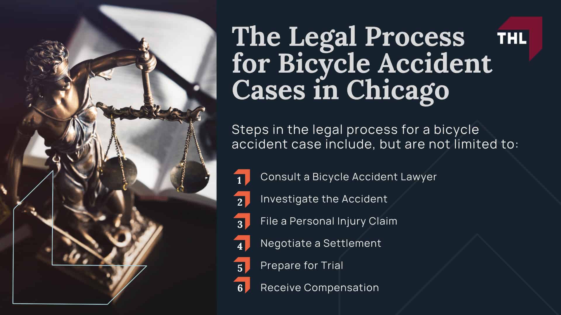 Meet Our Chicago Bicycle Accident Lawyers; What To Do After a Bicycle Accident in Chicago_ Steps to Take; Gathering Evidence for a Bicycle Accident Claim; Damages in Personal Injury Cases for Bike Accidents; The Legal Process for Bicycle Accident Cases in Chicago