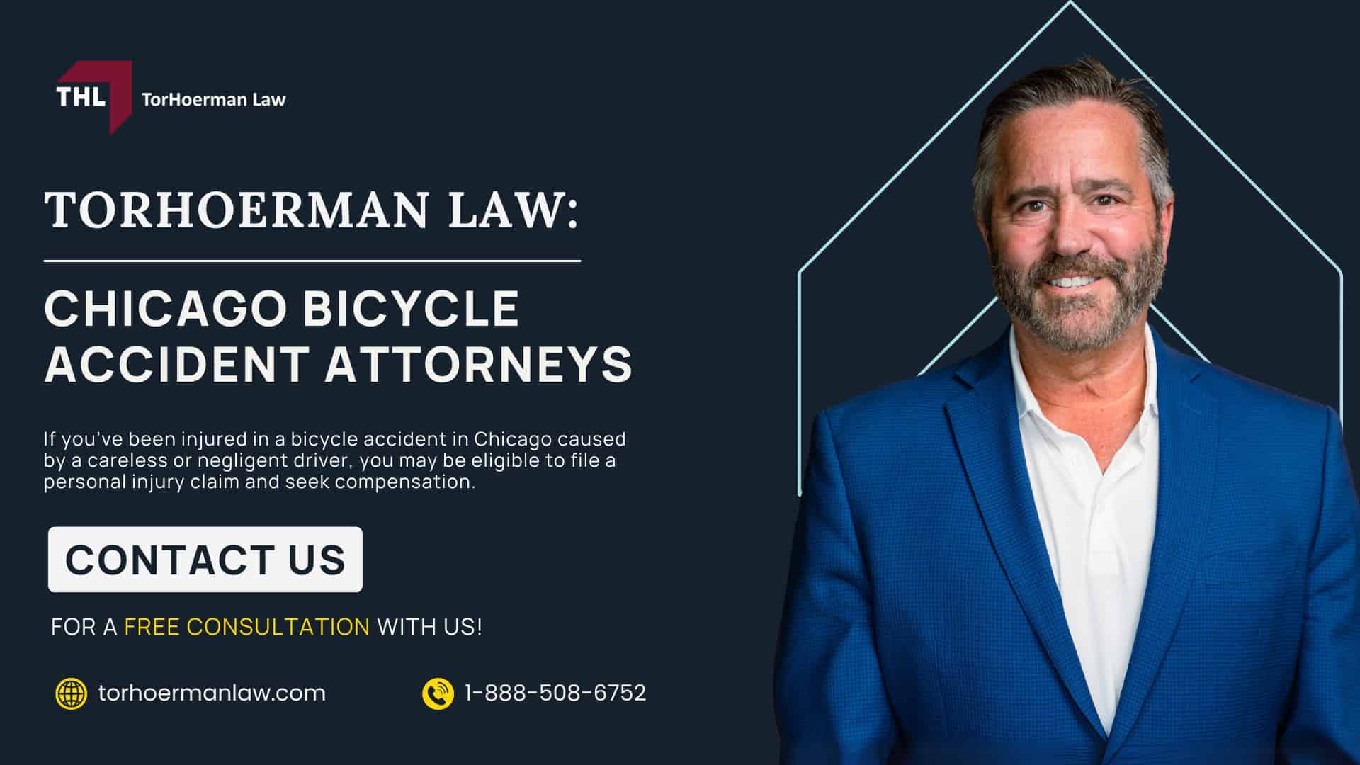 Meet Our Chicago Bicycle Accident Lawyers; What To Do After a Bicycle Accident in Chicago_ Steps to Take; Gathering Evidence for a Bicycle Accident Claim; Damages in Personal Injury Cases for Bike Accidents; The Legal Process for Bicycle Accident Cases in Chicago; Chicago Bicycle Laws Explained; Common Bicycle Accident Injuries; Common Causes of Bicycle Accidents in Chicago; TorHoerman Law_ Chicago Bicycle Accident Attorneys