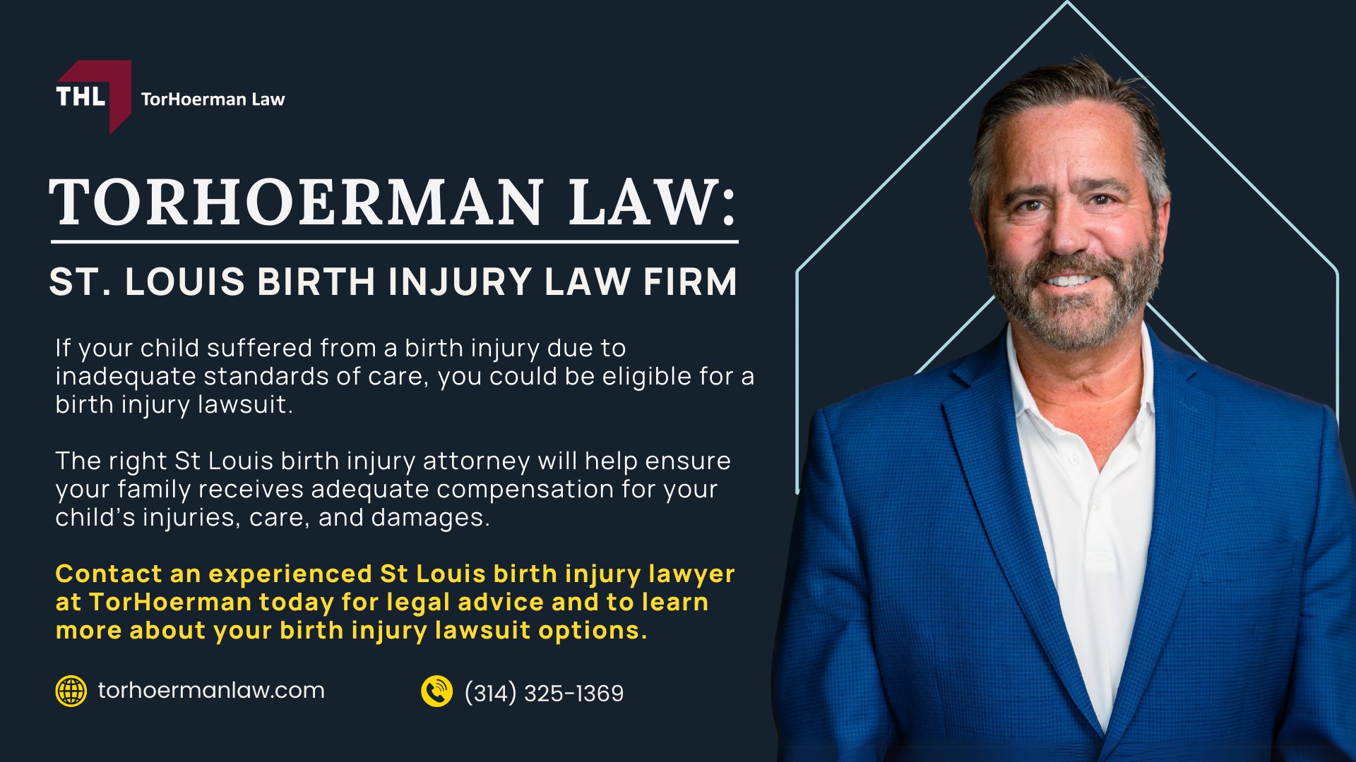 What is Birth Injury; Common Causes of Birth Injury in St Louis Hospitals; Common Causes of Birth Injury in St Louis Hospitals; Common Birth Injuries; St. Louis Birth Injury Treatment Facilities; How Can Our St Louis Car Accident Attorneys Help You; Filing a St. Louis Birth Injury Lawsuit; TorHoerman Law_ St. Louis Birth Injury Law Firm