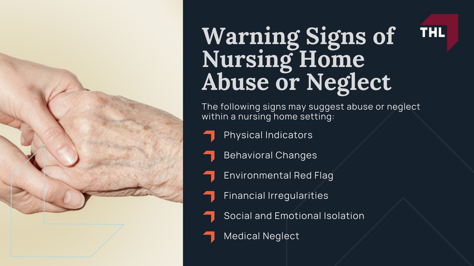 Meet Our Nursing Home Abuse Attorneys; Our Founder Tor Hoerman; Nursing Home Abuse and Neglect Explained ; Types of Nursing Home Abuse; Types of Nursing Home Neglect; How Common is Nursing Home Neglect and Abuse; Warning Signs of Nursing Home Abuse or Neglect