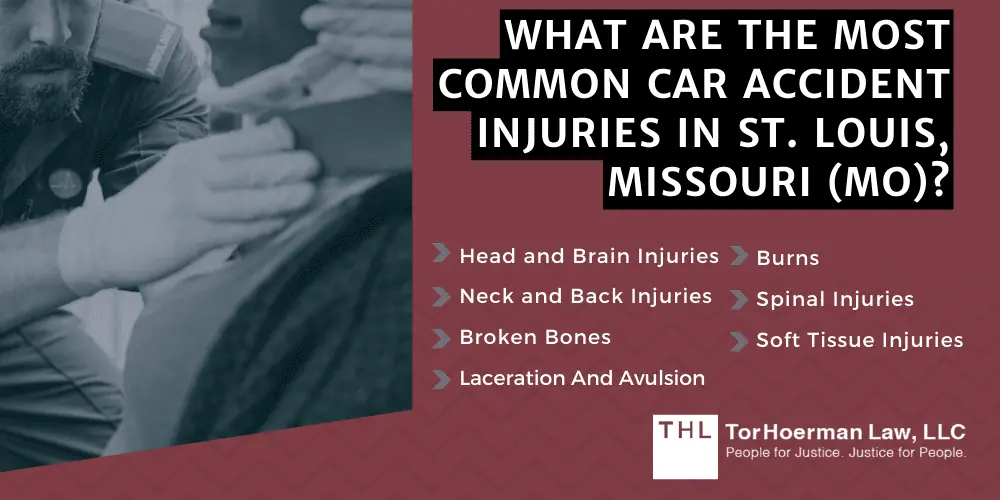 What Are the Most Common Car Accident Injuries in St. Louis, Missouri (MO)?