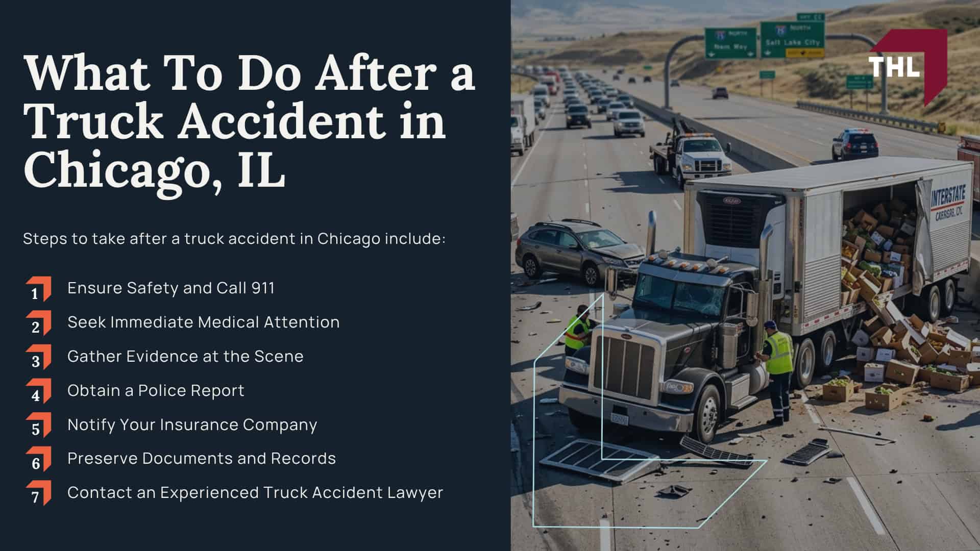 How Can a Chicago Truck Accident Lawyer from TorHoerman Law Help You?; How Much Does it Cost to Hire a Chicago Truck Accident Attorney from THL; Meet Our Chicago Truck Accident Attorneys; Our Founder and Experienced Truck Accident Lawyer_ Tor Hoerman; Our Chicago Truck Accident Lawyers Get Results; What To Do After a Truck Accident in Chicago, IL