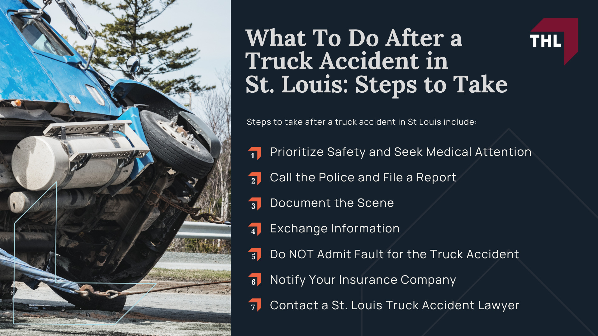 What To Do After a Truck Accident in St. Louis Steps to Take