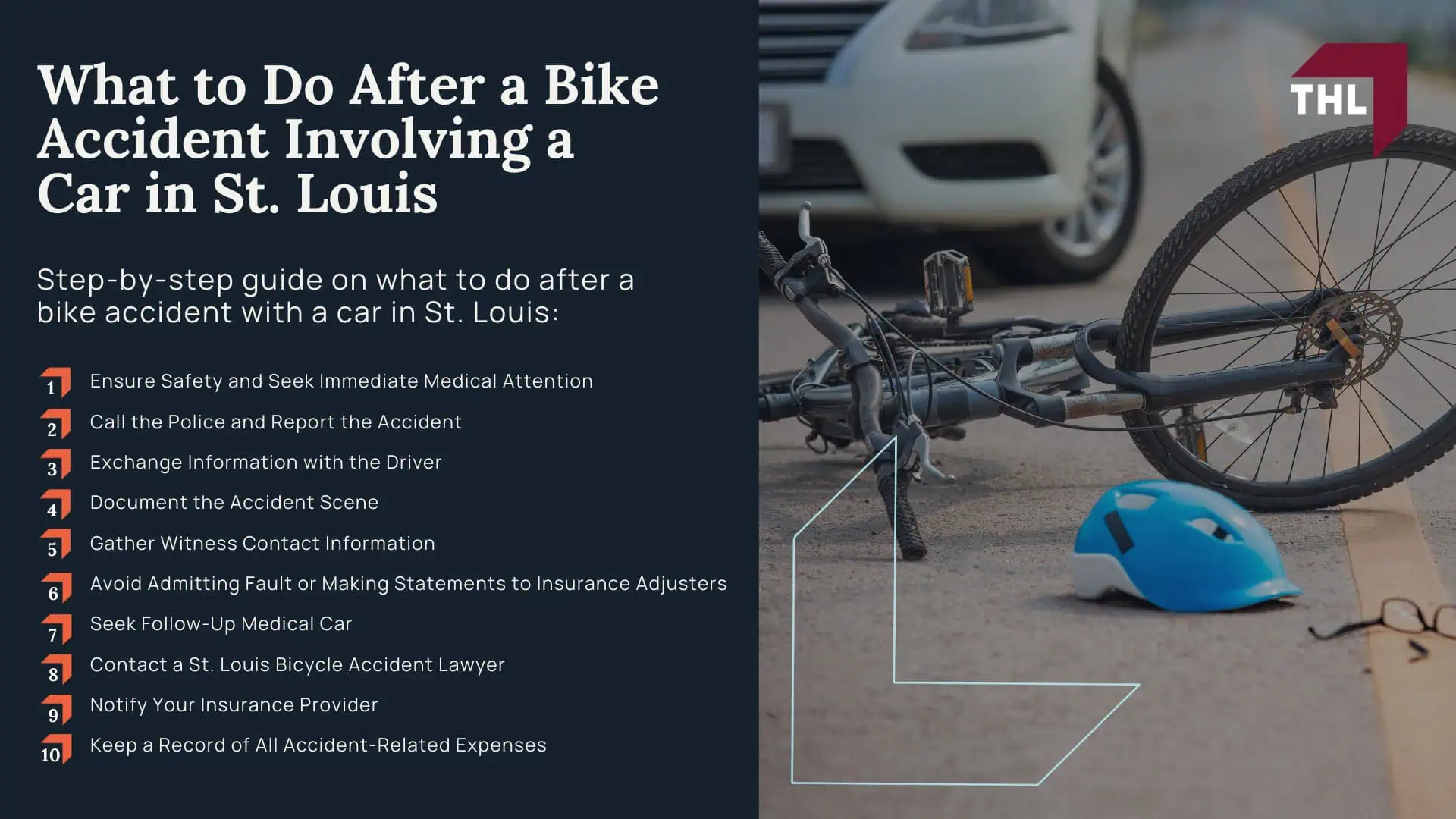 What to Do After a Bike Accident Involving a Car in St. Louis