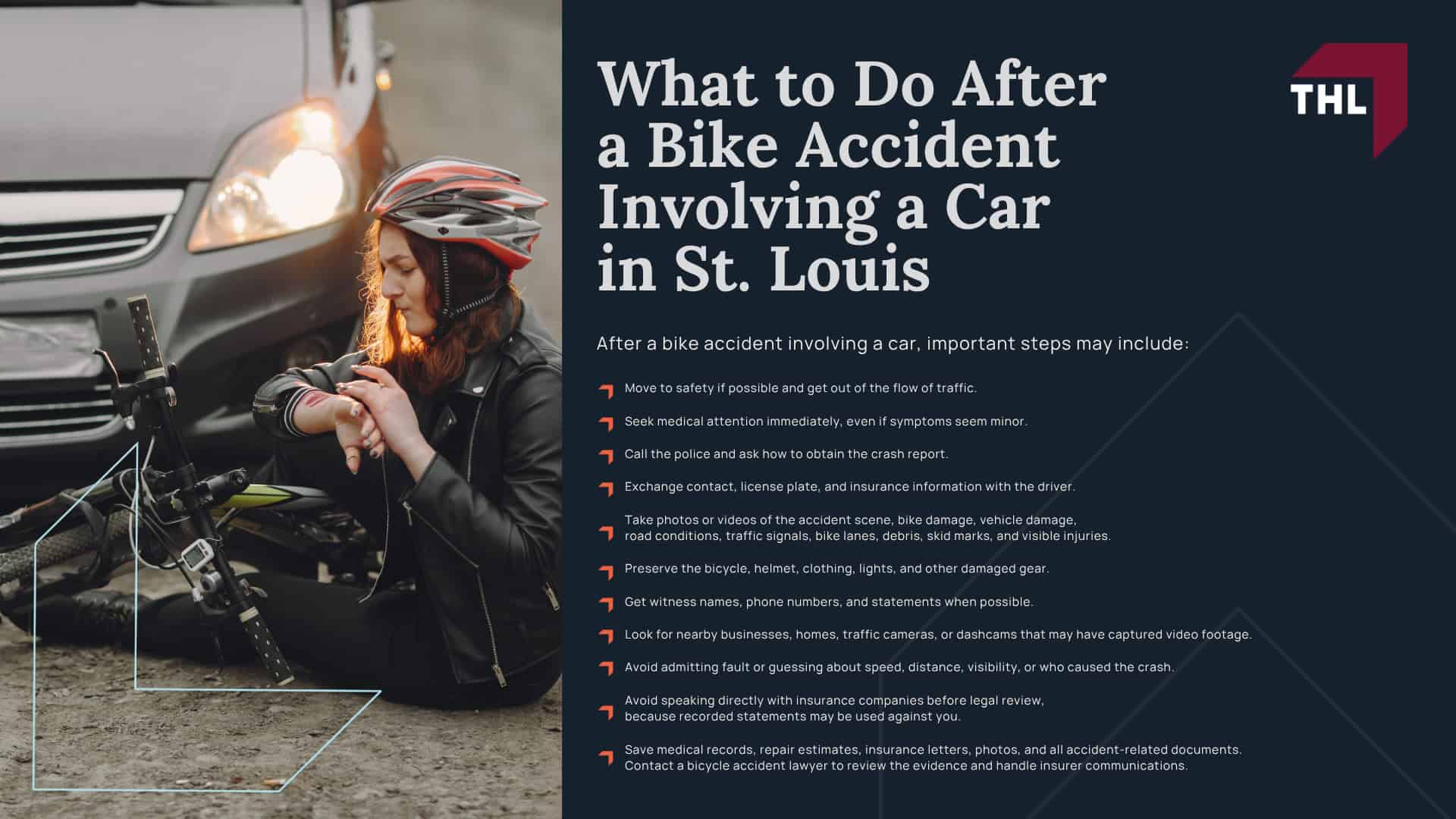 What to Do After a Bike Accident Involving a Car in St. Louis