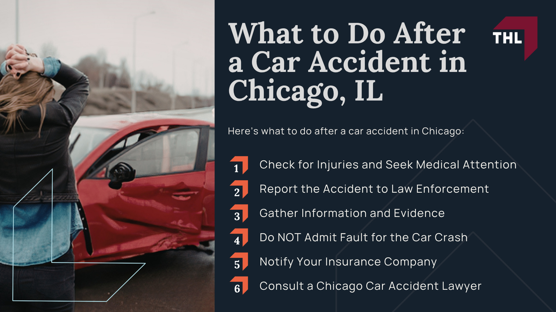 Meet Our Chicago Car Accident Lawyers; Our Founder and Experienced Chicago Car Accident Lawyer_ Tor Hoerman; Our Chicago Car Accident Lawyers Get Results; What to Do After a Car Accident in Chicago, IL
