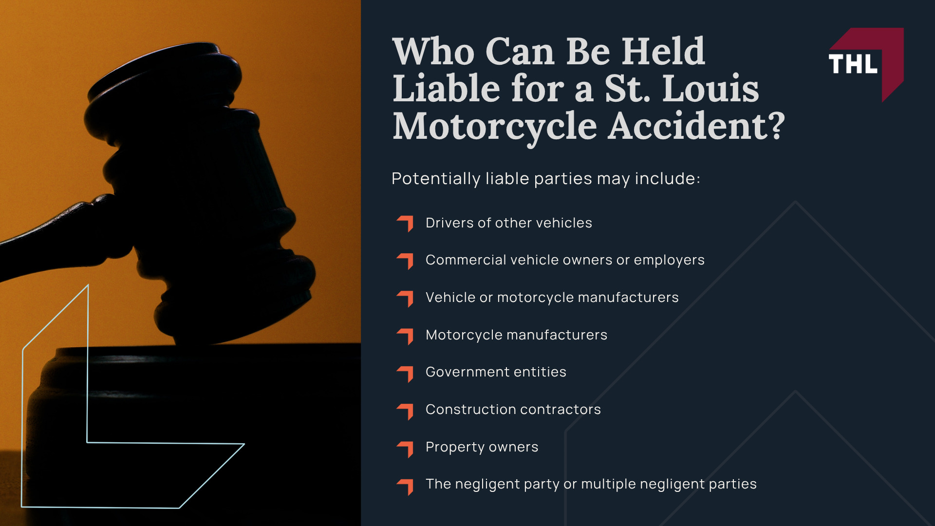 Who Can Be Held Liable for a St. Louis Motorcycle Accident