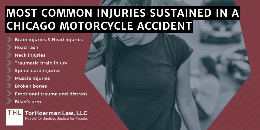 Most Common Injuries in A Chicago Motorcycle Accident