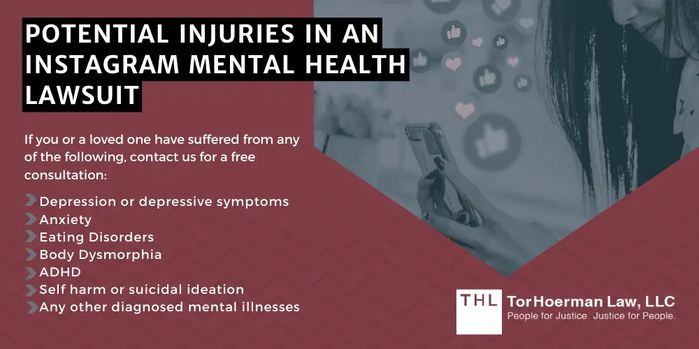 Potential Injuries In An Instagram Mental Health Lawsuit