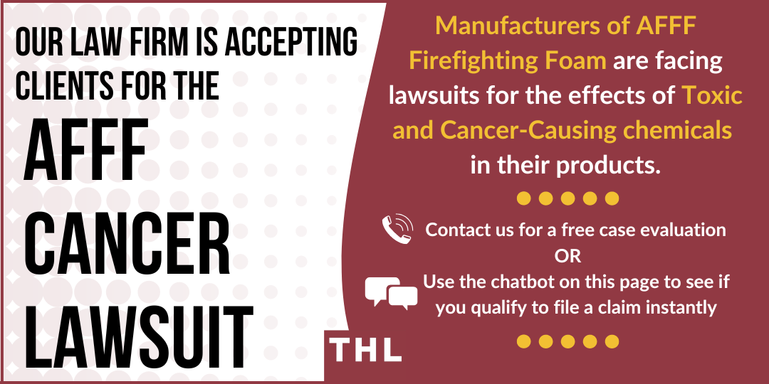 AFFF Cancer Lawsuit, Firefighting Foam Cancer Lawsuit