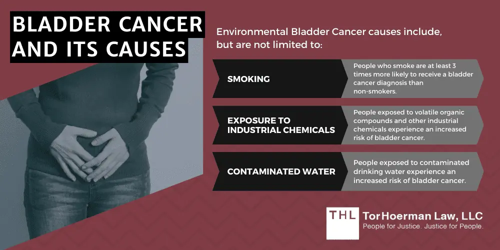 Bladder cancer and its causes; Bladder Cancer Linked To Contaminated Water At Camp Lejeune