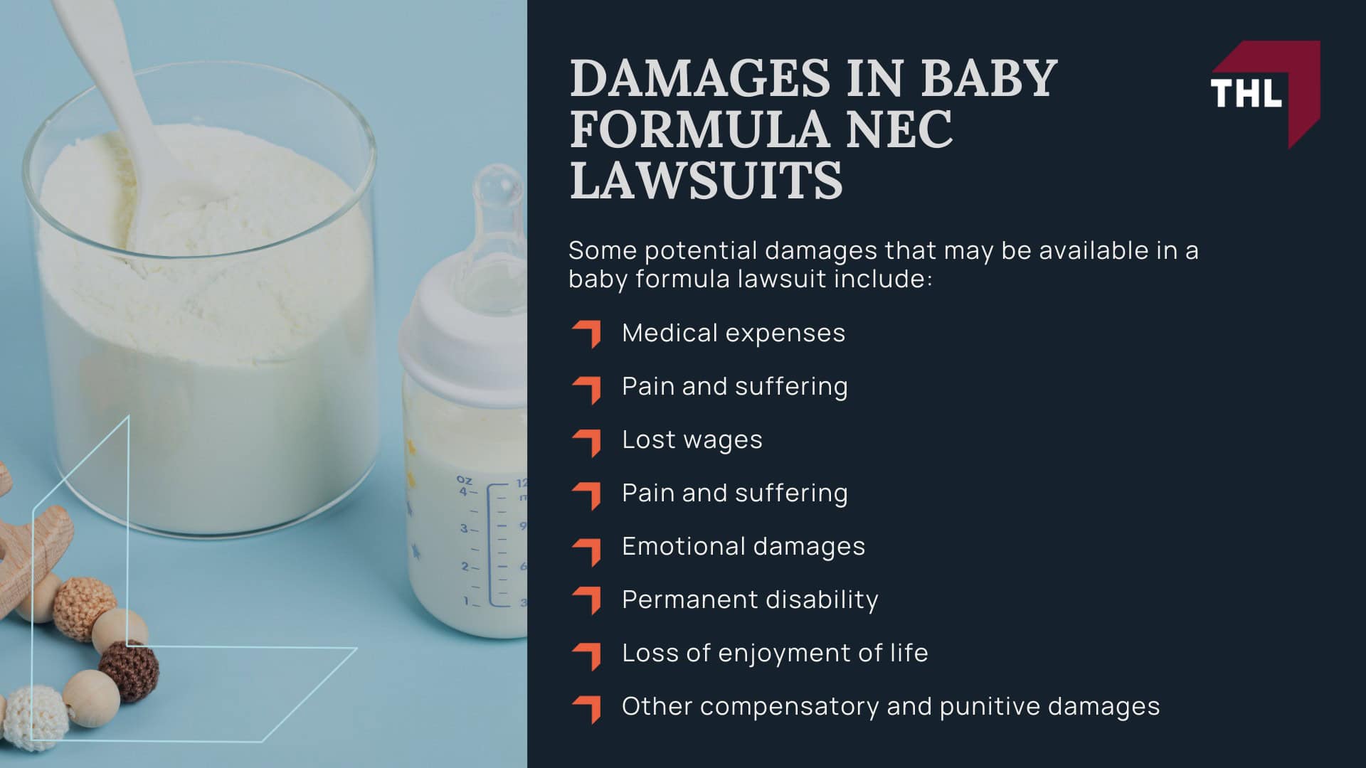 An Overview of the NEC Baby Formula Lawsuits; What Baby Formula Manufacturers are Facing NEC Infant Formula Lawsuits?; The Impact of NEC on Families; Resources for Families Affected by NEC; TorHoerman Law Obtains $495 Million Verdict in NEC Baby Formula Trial Against Abbott Laboratories; Gathering Evidence for Toxic Baby Formula NEC Lawsuits; Damages in Baby Formula NEC Lawsuits