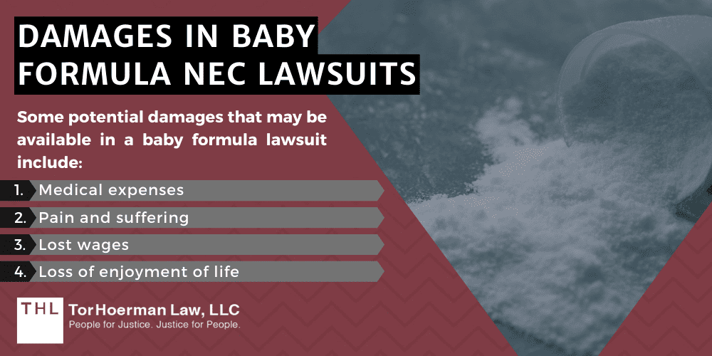 Damages in Baby Formula NEC Lawsuits