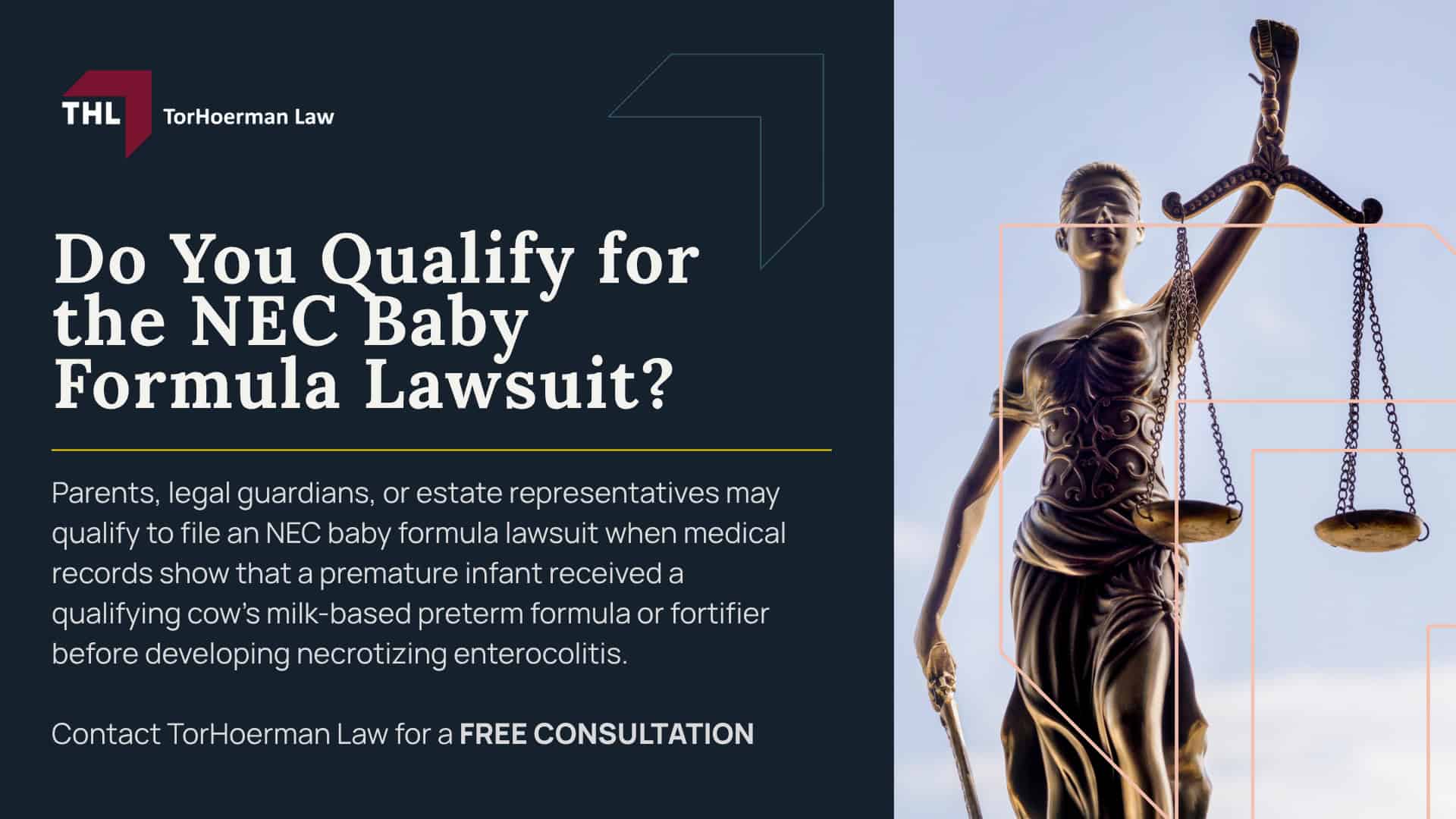 NEC Lawsuit Payout Info_ What is the Average Settlement Amount; Understanding the Range of Potential NEC Lawsuit Settlement Amounts; $50,000–$150,000; An Overview of the NEC Baby Formula Lawsuits; Which Manufacturers Are Named in NEC Baby Formula Lawsuits; Overview of the NEC Baby Formula MDL; What is Necrotizing Enterocolitis (NEC); Cow’s Milk-Based Formula and the Risk of NEC; The Impact of NEC on Families; TorHoerman Law Obtains $495 Million Verdict in NEC Baby Formula Trial Against Abbott Laboratories; Do You Qualify for the NEC Baby Formula Lawsuit