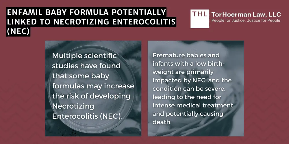 Enfamil Infant Formula Products linked to NEC