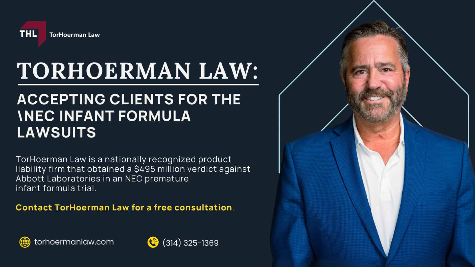 NEC Lawsuit Payout Info_ What is the Average Settlement Amount; Understanding the Range of Potential NEC Lawsuit Settlement Amounts; $50,000–$150,000; An Overview of the NEC Baby Formula Lawsuits; Which Manufacturers Are Named in NEC Baby Formula Lawsuits; Overview of the NEC Baby Formula MDL; What is Necrotizing Enterocolitis (NEC); Cow’s Milk-Based Formula and the Risk of NEC; The Impact of NEC on Families; TorHoerman Law Obtains $495 Million Verdict in NEC Baby Formula Trial Against Abbott Laboratories; Do You Qualify for the NEC Baby Formula Lawsuit; TorHoerman Law_ Accepting Clients for the NEC Infant Formula Lawsuits