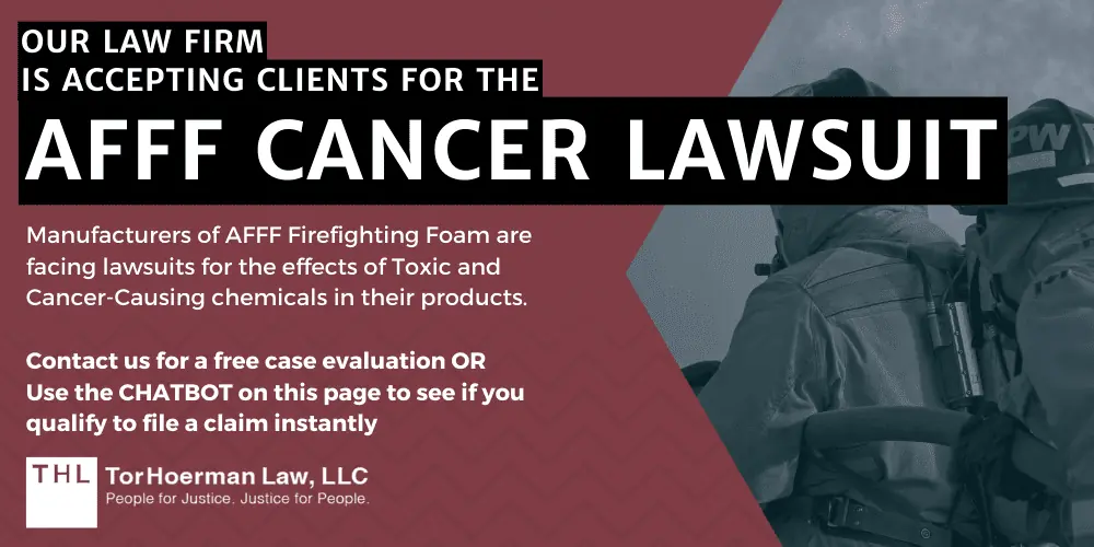 Firefighting Foam Cancer Lawsuit; AFFF Cancer Lawsuit