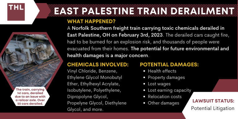 East Palestine Train Derailment Lawsuit, East Palestine Ohio Train Derailment, Ohio Train Accident