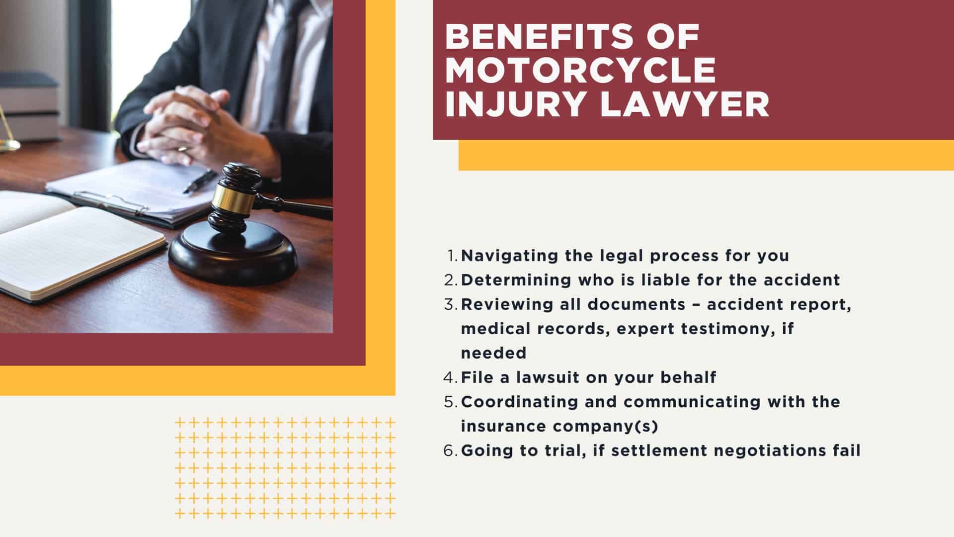 The #1 Dellwood Motorcycle Accident Lawyer; Dellwood Motorcycle Accident Statistics; Dellwood Motorcycle Laws; Missouri Motorcycle Helmet Laws; Common Causes of Motorcycle Accidents in Dellwood, Missouri; What Is An At-Fault State; Common Motorcycle Injuries; Benefits Of Motorcycle Injury Lawyer