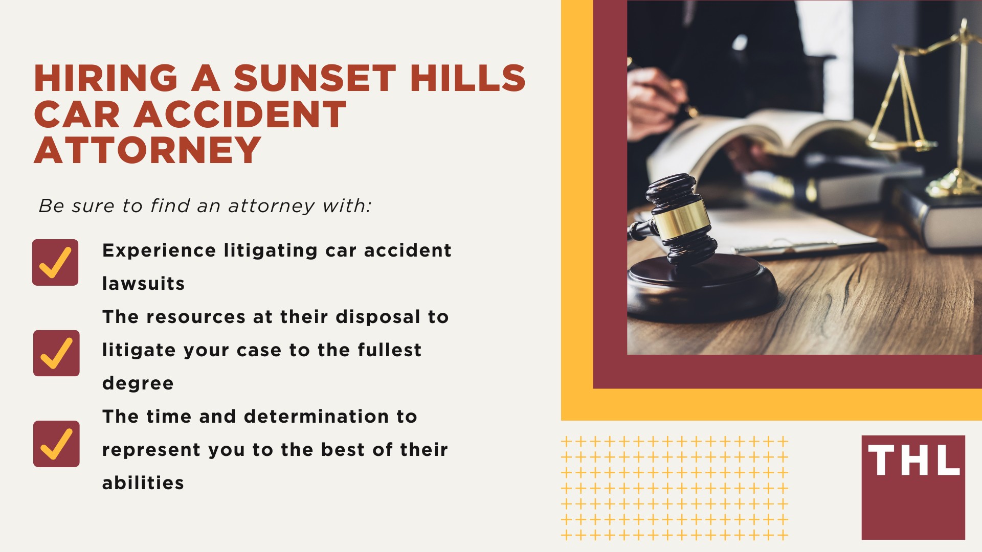The #1 Sunset Hills Car Accident Lawyer; Involved in a Car Accident in Sunset Hills, MO; Sunset Hills Car Accident Statistics;  What to Do After a Car Accident in Sunset Hills; What Are the Most Common Causes of Car Accidents in Sunset Hills, MO; What Are the Most Common Causes of Car Accidents in Sunset Hills, MO; Hiring a Sunset Hills Car Accident Attorney