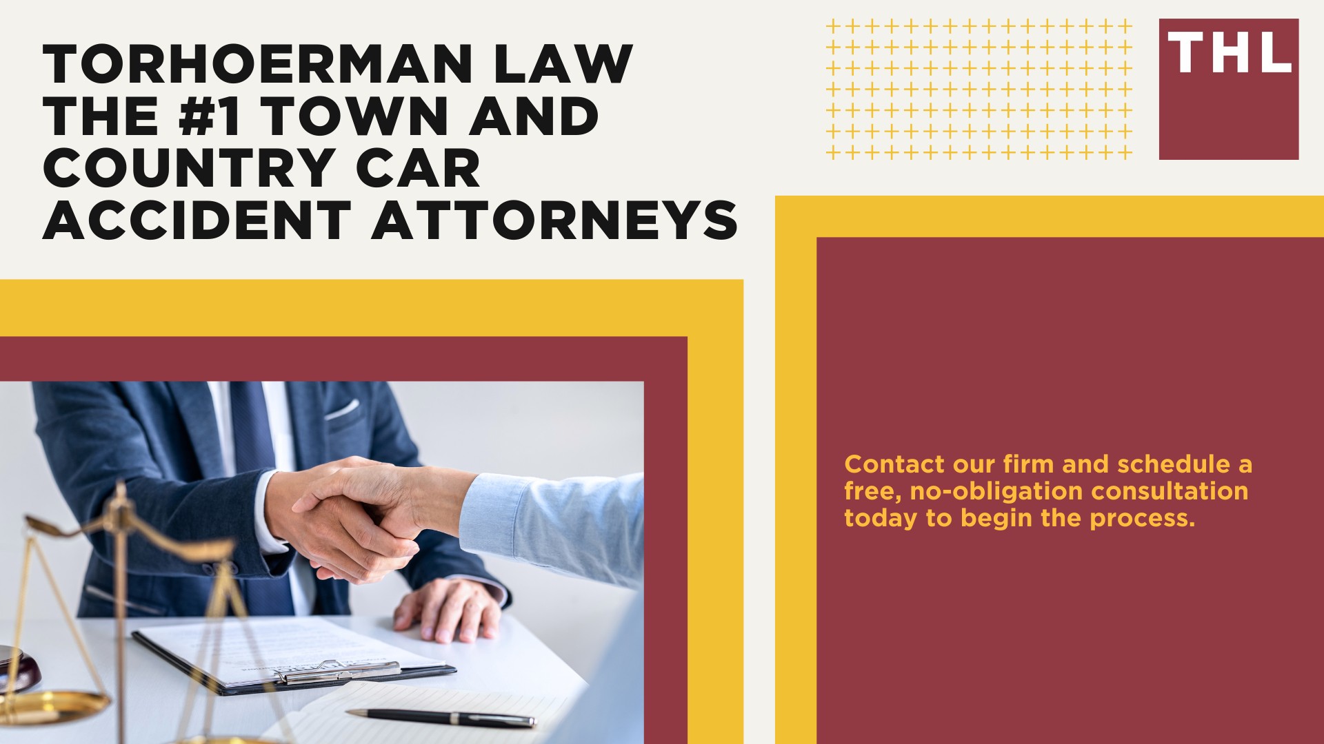 The #1 Town and Country Car Accident Lawyer; Involved in a Car Accident in Town and Country, MO; Town and Country Car Accident Statistics; What to Do After a Car Accident in Town and Country; What Are the Most Common Causes of Car Accidents in Town and Country, MO; What Are the Most Common Car Accident Injuries in Town and Country, Missouri (MO); Hiring a Town and Country Car Accident Attorney; TORHOERMAN LAW The #1 Town and Country Car Accident Attorneys