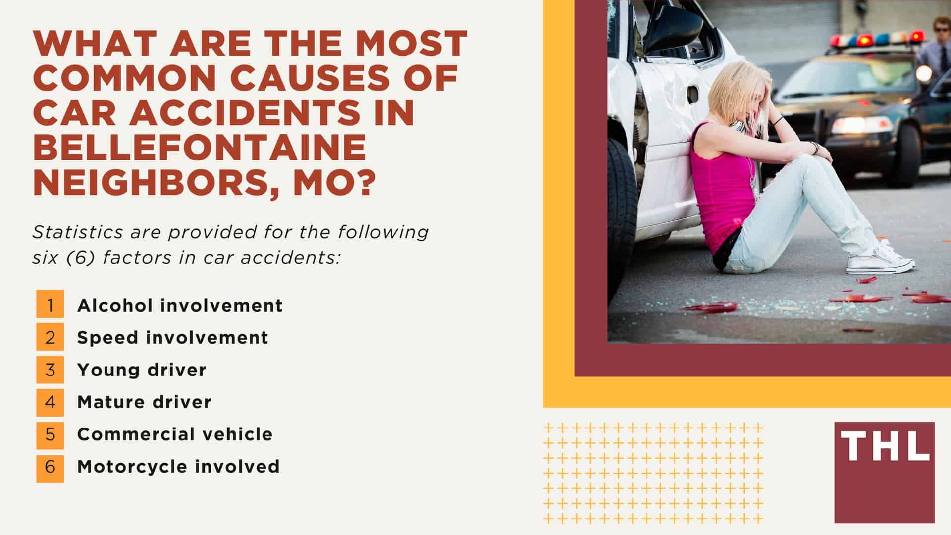 The #1 Bellefontaine Neighbors Car Accident Lawyer; Involved in a Car Accident in Arnold, MO; Bellefontaine Neighbors Car Accident Statistics; What Should You Do If You’re In A Car Accident In Arlington Heights, IL; What Are the Most Common Causes of Car Accidents in Bellefontaine Neighbors, MO