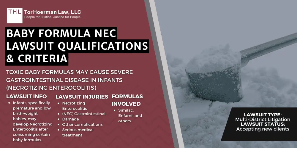 What are the Baby Formula NEC Lawsuit Qualifications & Criteria?