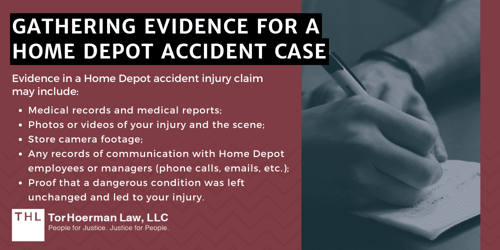 What To Do If You Are Injured While Shopping At Home Depot; What To Do If You Are Injured While Shopping At Home Depot; Home Depot employee incidents; Employee Accidents At Home Depot; Potential Home Depot Accident Injuries; Home Depot injury lawsuit; Hiring a Lawyer for your Home Depot Injury Claim; Gathering Evidence For A Home Depot Accident Case