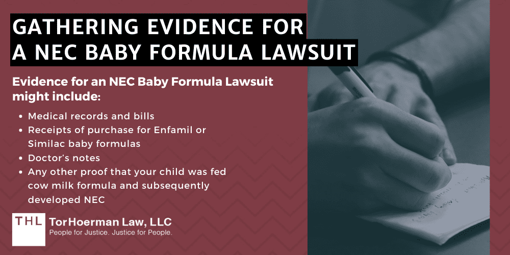Gathering Evidence for an NEC Baby Formula Lawsuit