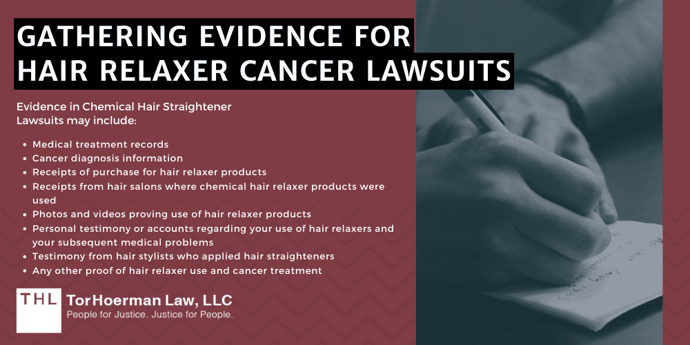 Gathering Evidence for Hair Relaxer Cancer Lawsuits