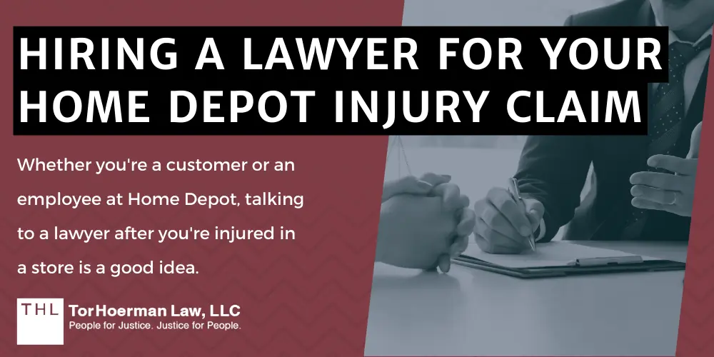 What To Do If You Are Injured While Shopping At Home Depot; What To Do If You Are Injured While Shopping At Home Depot; Home Depot employee incidents; Employee Accidents At Home Depot; Potential Home Depot Accident Injuries; Home Depot injury lawsuit; Hiring a Lawyer for your Home Depot Injury Claim