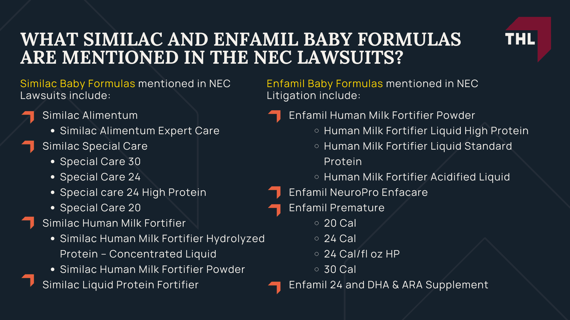 What Is Necrotizing Enterocolitis (NEC)?; The Physical Toll of NEC on Premature Babies; The Physical Toll of NEC on Premature Babies; How is Necrotizing Enterocolitis (NEC) Treated by Doctors?; Complications of Necrotizing Enterocolitis (NEC); NEC Infant Formula Lawsuit Overview; TorHoerman Law Secures $495 Million Verdict in Premature Infant Formula Trial vs. Abbott Laboratories; What Similac and Enfamil Baby Formulas are Mentioned in the NEC Lawsuits?