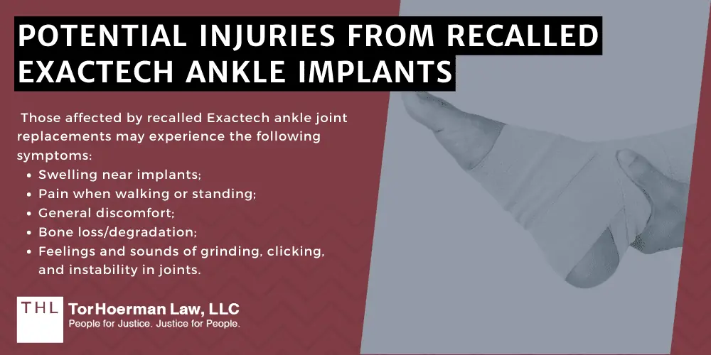 Potential Injuries From Recalled Exactech Ankle Implants