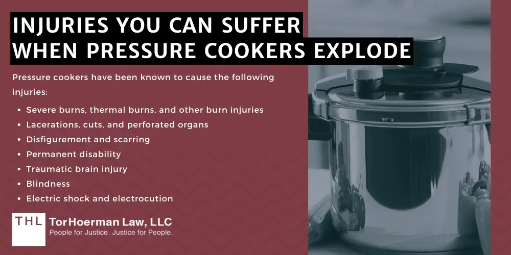 Injuries You Can Suffer When Pressure Cookers Explode