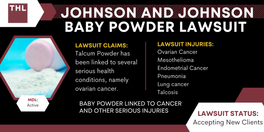 Johnson and Johnson Baby Powder Lawsuit; Johnson and Johnson Talcum Powder Lawsuit; Talcum Powder Lawsuit; Baby Powder Lawsuits; Johnson & Johnson Baby Powder Lawsuit
