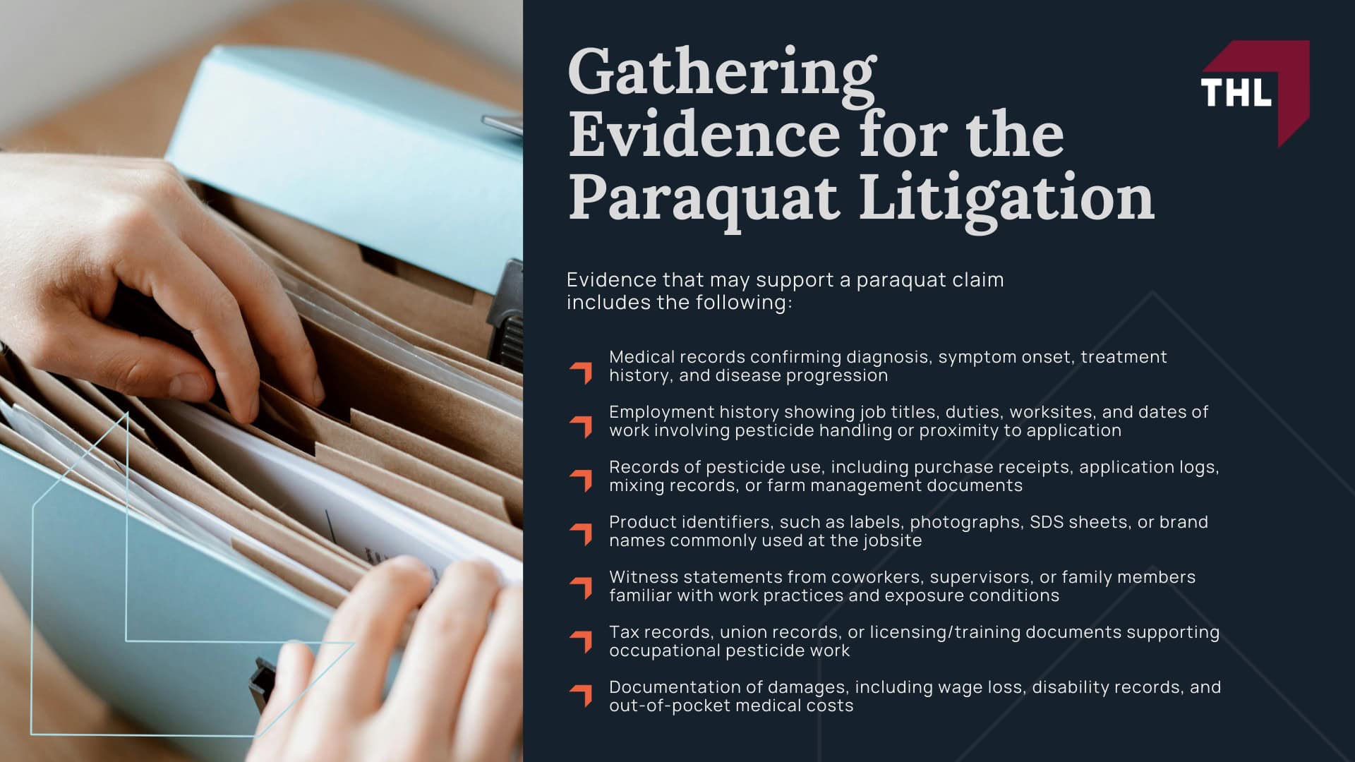 Paraquat Lawsuit Settlement Amounts - On-site Graphics - 2026 Design - TorHoerman Law; Paraquat Lawsuit Settlement Amounts - Paraquat Lawsuit Overview and Updates - torhoerman law; Paraquat Lawsuit Settlement Amounts - What Paraquat Manufacturers are Named in the Lawsuit - torhoerman law (1); Paraquat Lawsuit Settlement Amounts - Do You Qualify for the Paraquat Lawsuit - torhoerman law; Paraquat Lawsuit Settlement Amounts - Gathering Evidence for the Paraquat Litigation - torhoerman law