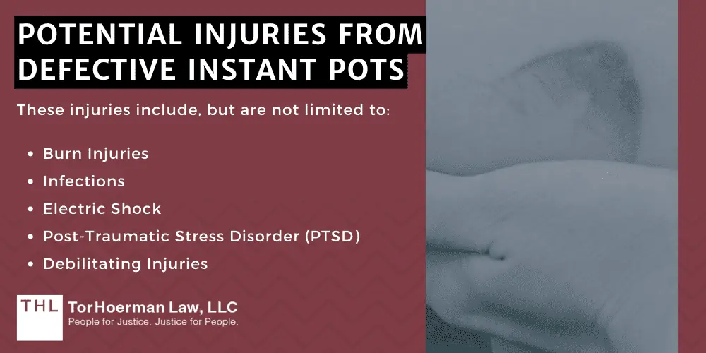 Potential Injuries From Defective Instant Pots