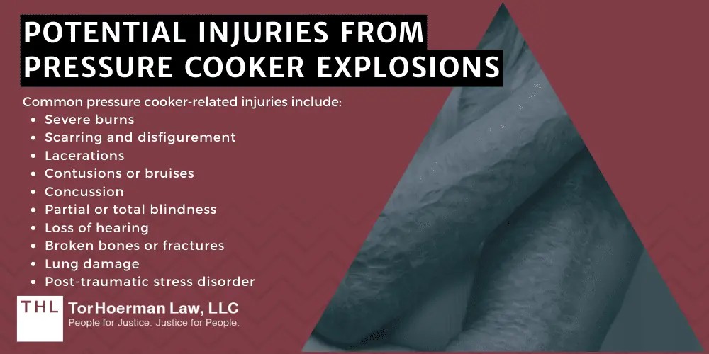 Potential Injuries From Pressure Cooker Explosions