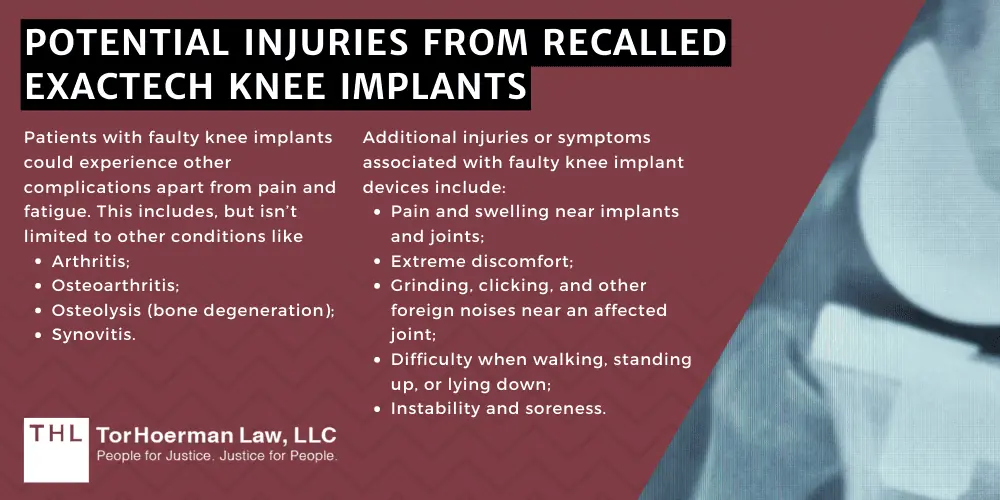 Potential Injuries From Recalled Exactech Knee Implants