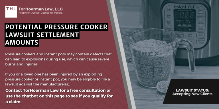 Pressure Cooker Lawsuit Pressure Cooker Settlement Amounts; Pressure Cooker Lawsuit; Pressure Cooker Settlement Amounts; Pressure Cooker Lawsuit Settlement; Pressure Cooker Lawyers; Instant Pot Lawsuit; Pressure Cooker Explosion; Instapot Lawsuit